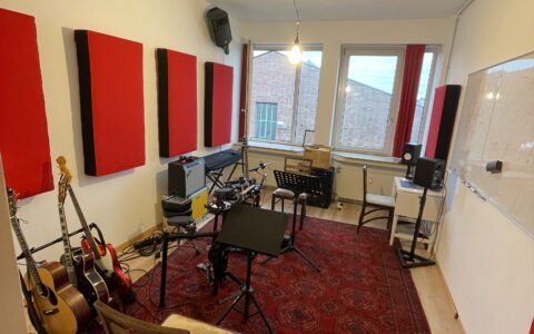 Proberaum der Musikschule